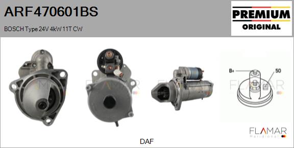 Starter ARF470601BS FLAMAR