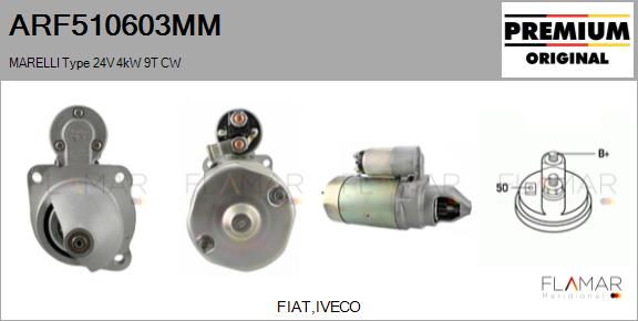 Starter ARF510603MM FLAMAR