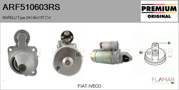 Starter ARF510603RS FLAMAR