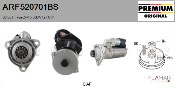 Starter ARF520701BS FLAMAR