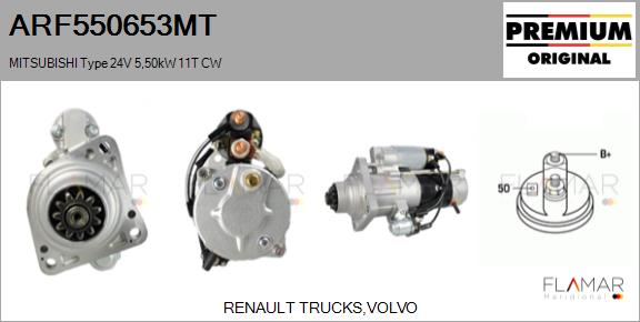 Starter ARF550653MT FLAMAR