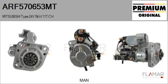 Starter ARF570653MT FLAMAR