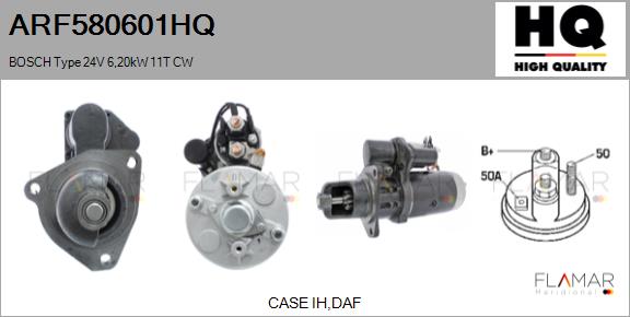 Starter ARF580601HQ FLAMAR