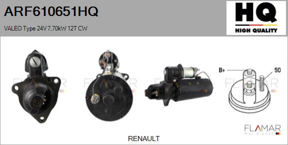 Starter ARF610651HQ FLAMAR