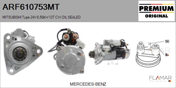 Starter ARF610753MT FLAMAR