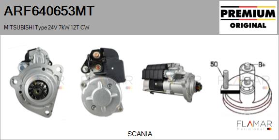 Starter ARF640653MT FLAMAR