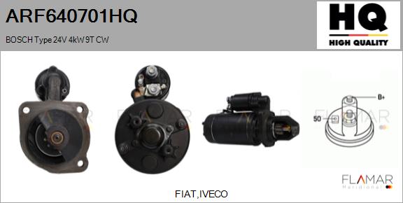 Starter ARF640701HQ FLAMAR