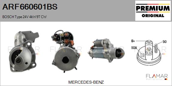 Starter ARF660601BS FLAMAR