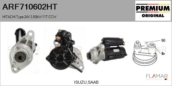 Starter ARF710602HT FLAMAR
