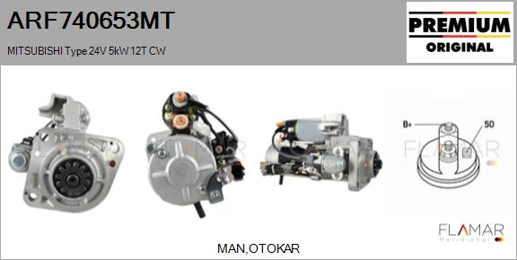 Starter ARF740653MT FLAMAR