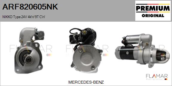 Starter ARF820605NK FLAMAR