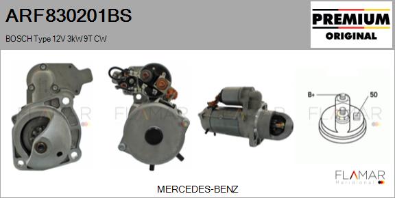 Starter ARF830201BS FLAMAR