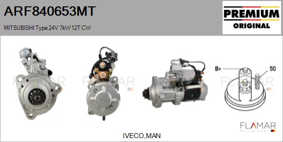 Starter ARF840653MT FLAMAR