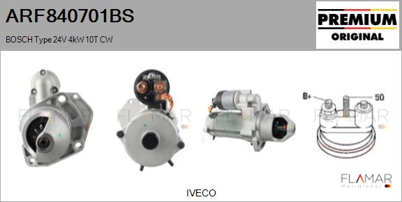 Starter ARF840701BS FLAMAR