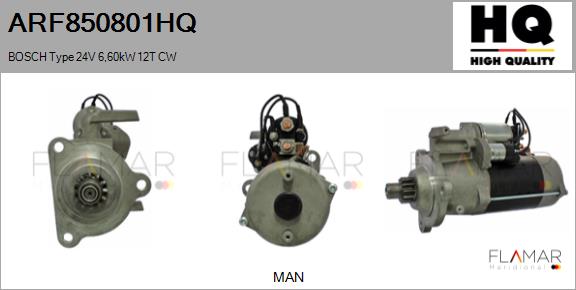 Starter ARF850801HQ FLAMAR