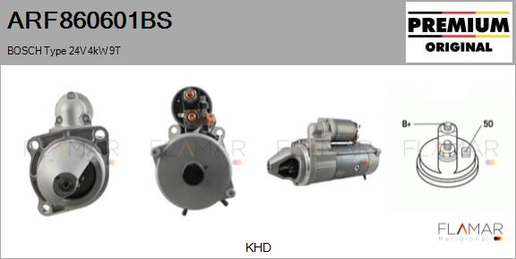 Starter ARF860601BS FLAMAR