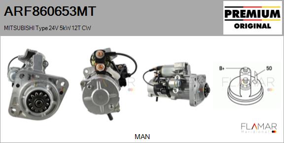 Starter ARF860653MT FLAMAR