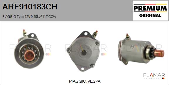 Starter ARF910183CH FLAMAR