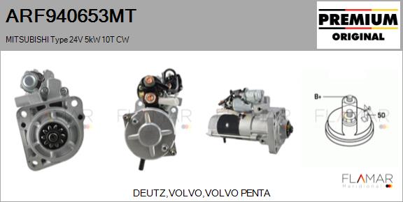 Starter ARF940653MT FLAMAR