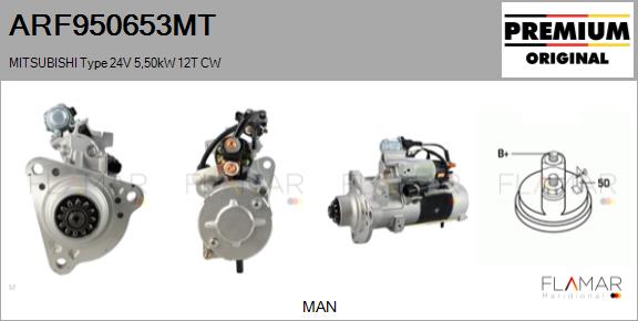 Starter ARF950653MT FLAMAR