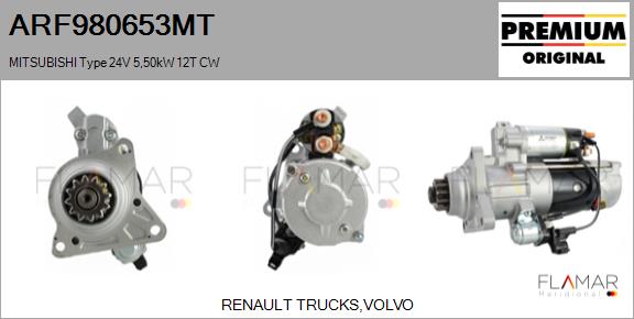 Starter ARF980653MT FLAMAR