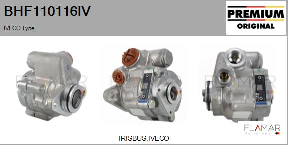 Pompa hidraulica, sistem de directie BHF110116IV FLAMAR
