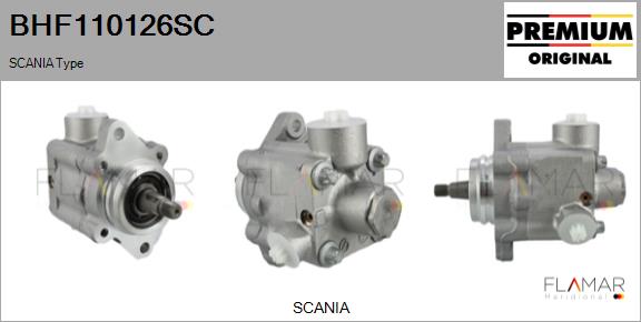 Pompa hidraulica, sistem de directie BHF110126SC FLAMAR