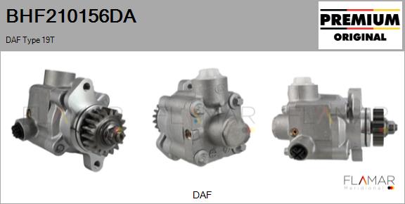 Pompa hidraulica, sistem de directie BHF210156DA FLAMAR