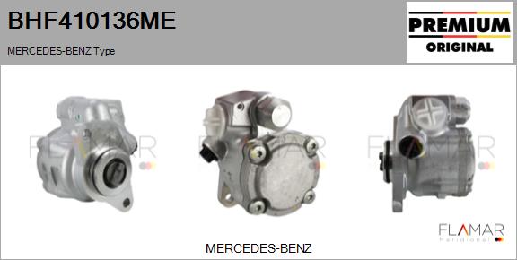 Pompa hidraulica, sistem de directie BHF410136ME FLAMAR