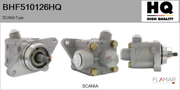 Pompa hidraulica, sistem de directie BHF510126HQ FLAMAR
