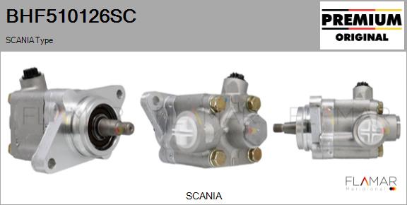 Pompa hidraulica, sistem de directie BHF510126SC FLAMAR