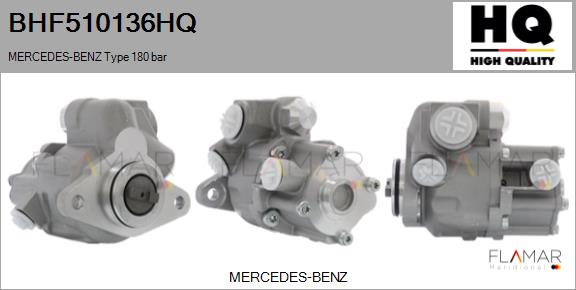 Pompa hidraulica, sistem de directie BHF510136HQ FLAMAR
