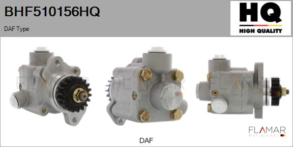 Pompa hidraulica, sistem de directie BHF510156HQ FLAMAR