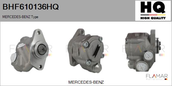 Pompa hidraulica, sistem de directie BHF610136HQ FLAMAR