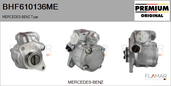 Pompa hidraulica, sistem de directie BHF610136ME FLAMAR