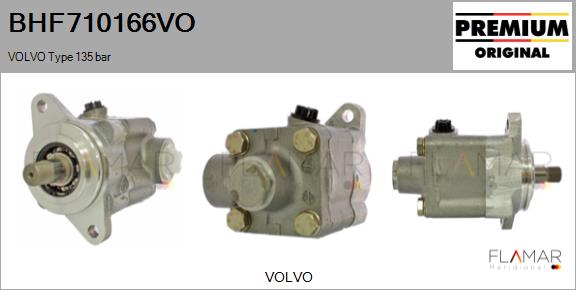 Pompa hidraulica, sistem de directie BHF710166VO FLAMAR