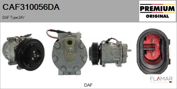 Compresor, climatizare CAF310056DA FLAMAR