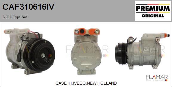 Compresor, climatizare CAF310616IV FLAMAR