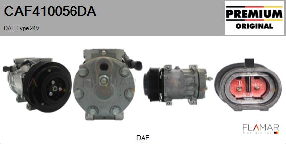 Compresor, climatizare CAF410056DA FLAMAR