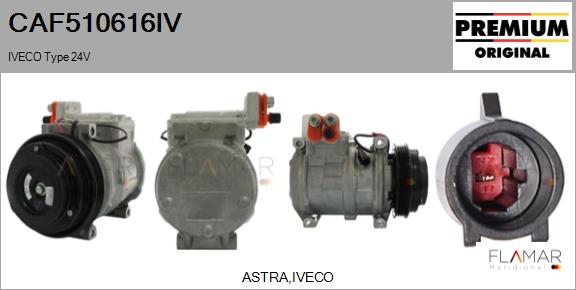 Compresor, climatizare CAF510616IV FLAMAR
