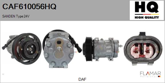 Compresor, climatizare CAF610056HQ FLAMAR