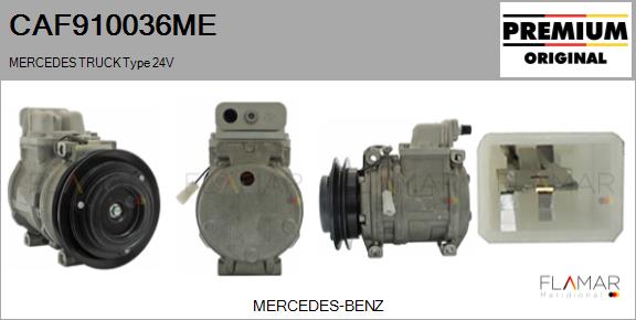 Compresor, climatizare CAF910036ME FLAMAR
