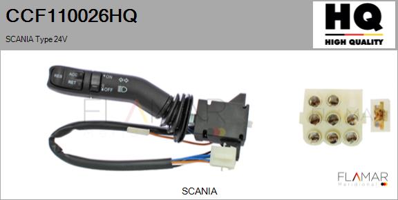 Comutator coloana directie CCF110026HQ FLAMAR