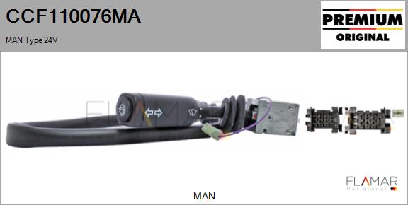 Comutator coloana directie CCF110076MA FLAMAR
