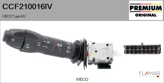 Comutator coloana directie CCF210016IV FLAMAR