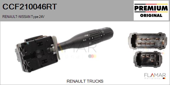 Comutator coloana directie CCF210046RT FLAMAR