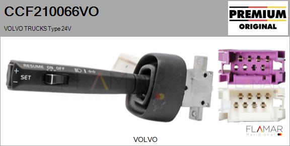 Comutator coloana directie CCF210066VO FLAMAR