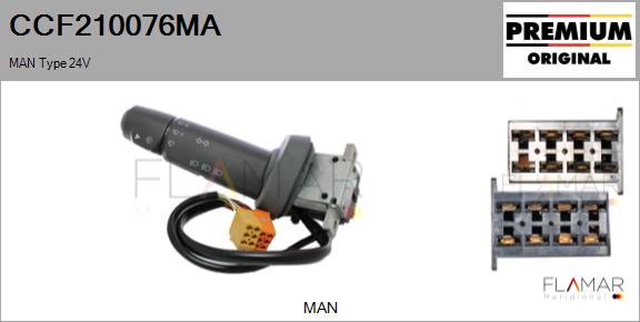 Comutator coloana directie CCF210076MA FLAMAR