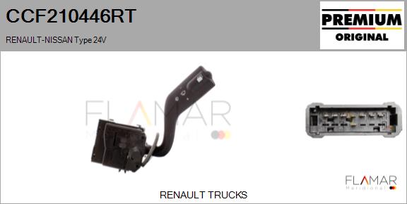 Comutator coloana directie CCF210446RT FLAMAR