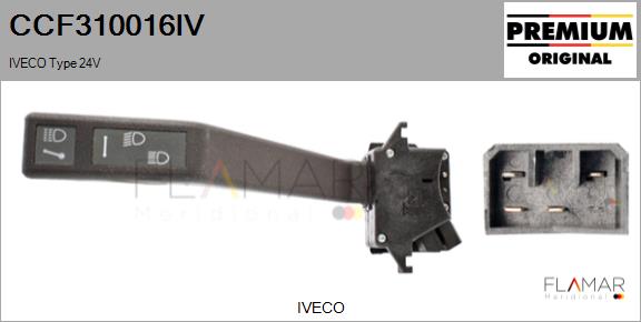 Comutator coloana directie CCF310016IV FLAMAR